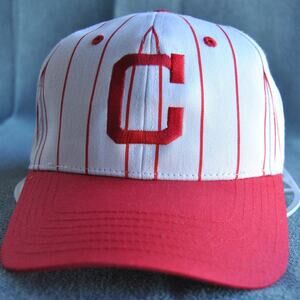 Pittsburg Crawfords Official Hat BigBoy Headgear Velcro Red & White